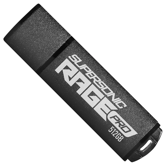 USB флеш накопичувач Patriot 512GB Supersonic Rage Pro USB 3.2 (PEF512GRGPB32U) - изображение 1