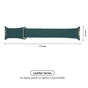 Ремінець до смарт-годинника Armorstandart Leather Loop для Apple Watch 42 (Series 11-10)/41/40/38 Forest Green (ARM53317) - зменшене зображення 2