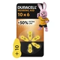 Батарейка Duracell для слухових апаратів розмір 10, 6 шт. в упаковці (5007510/5011445) - зменшене зображення 1