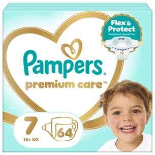 Подгузники Pampers Premium Care Розмір 7 15+ кг 64 шт (8006530260145) изображение 1