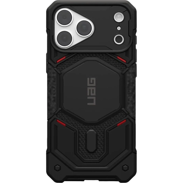 Чохол до мобільного телефона UAG Monarch Pro Magsafe iPhone 18 Pro Max Kevlar Black (114568113940) - зображення 1