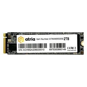 Накопичувач SSD M.2 2280 2TB X500S ATRIA (ATNVMX500S/2048) зображення 1