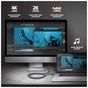 Кабель мультимедійний USB-C to HDMI M 1.8m black AXAGON (RVC-HI2MC) - зменшене зображення 6