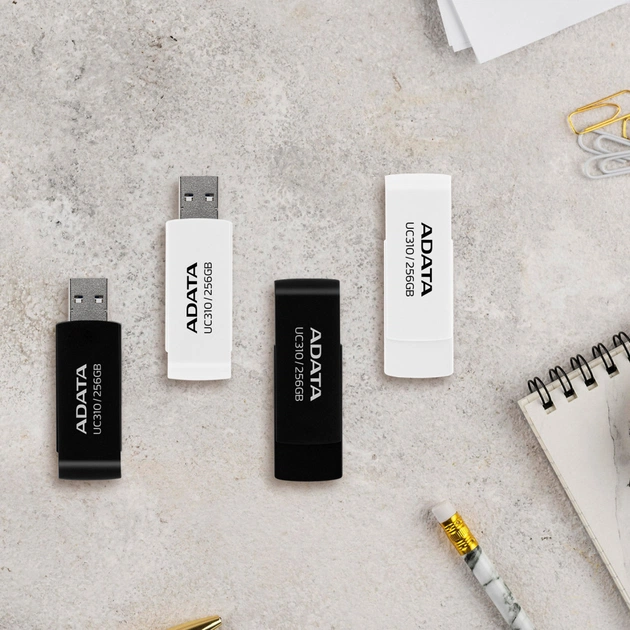 USB флеш накопичувач ADATA 64GB UC310 Black USB 3.0 (UC310-64G-RBK) - зображення 8