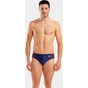 Плавки Arena Double Graphic Swim Briefs 010951-705 темно-синій, помаранчевий 90 (3468337766322) - зменшене зображення 1