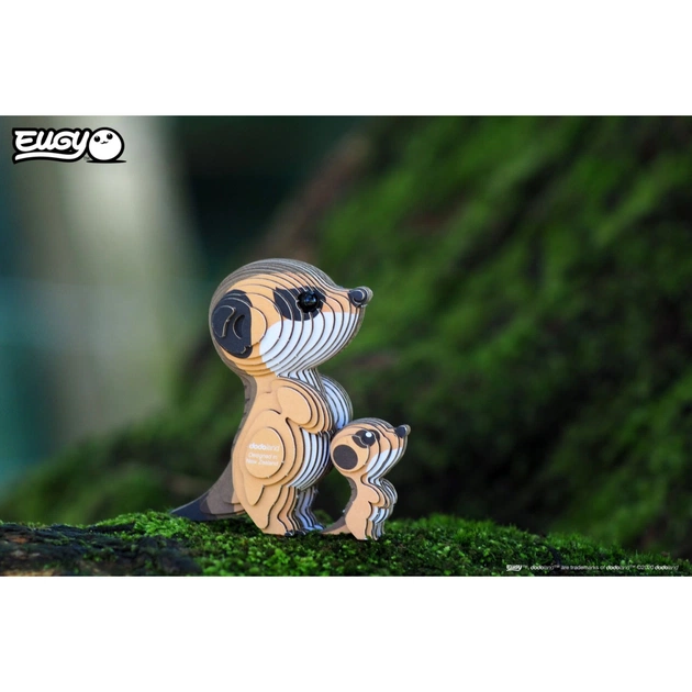 Пазл Eugy 3D Зоопарк Сурикат (XEG-046) - picture 11