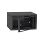 Шафа настінна Ipcom 6U, 600*450, RAL9005 (СН-6U-060-045-ДС-9005) - зменшене зображення 2