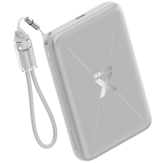 Універсальна мобільна батарея Proove X-Core 22.5W 10000mAh Silver/White (PNXC22010006) - picture 5