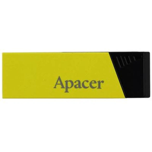 USB флеш накопичувач Apacer 32GB AH131 Yellow RP USB 2.0 (AP32GAH131Y-1) - изображение 1