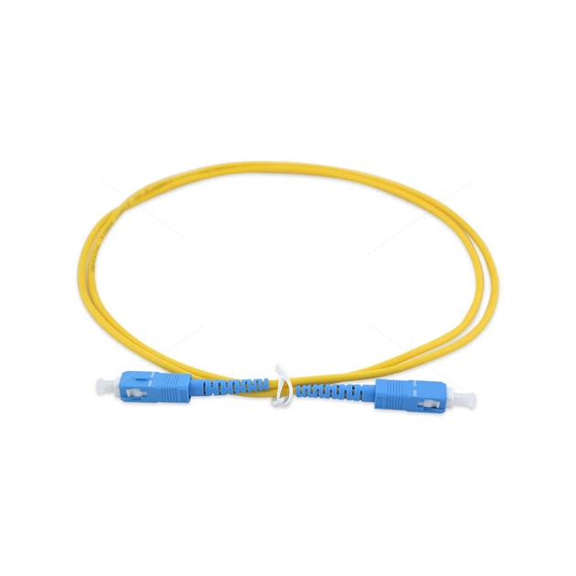 Оптический патчкорд Cor-X SC/UPC-SC/UPC SingleMode Simplex 2м (OFPC-SC/UPC-SC/UPC-2) - изображение 1
