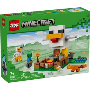 Конструктор LEGO Minecraft Куряча ферма (21585) зображення 1