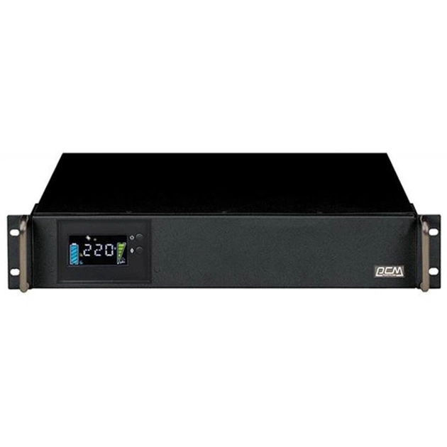Пристрій безперебійного живлення KIN-1200AP RM LCD Powercom - зображення 1