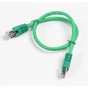 Патч-корд Cablexpert 0.5м S/FTP Cat 6A CU LSZH green (PP6A-LSZHCU-G-0.5M) - зменшене зображення 2