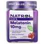 Амінокислота Natrol Мелатонін, 10 мг, смак полуниці, Melatonin, 90 жувальних кон. (NTL-07331) - зменшене зображення 1