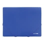 Папка на резинках Economix А4 фактура "помаранч", синя (E31601-52) - зменшене зображення 1