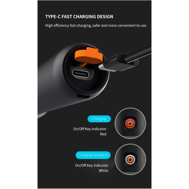 Фонарь Xiaomi Jimihome Flashlight Black (JM-G3801) - изображение 12