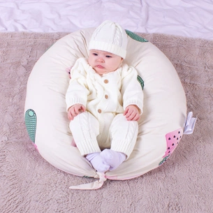 Подушка MirSon для вагітних та годування №8307 Print Line 17-0229 Kruzita Бязь 30х170х20 см (2200006200321) зображення 1