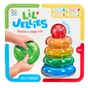 Конструктор Jelly Blox Lil' Jellies Series Sensory Construction Toy Color-Sorting Pyramid (937837) - уменьшенное изображение 1