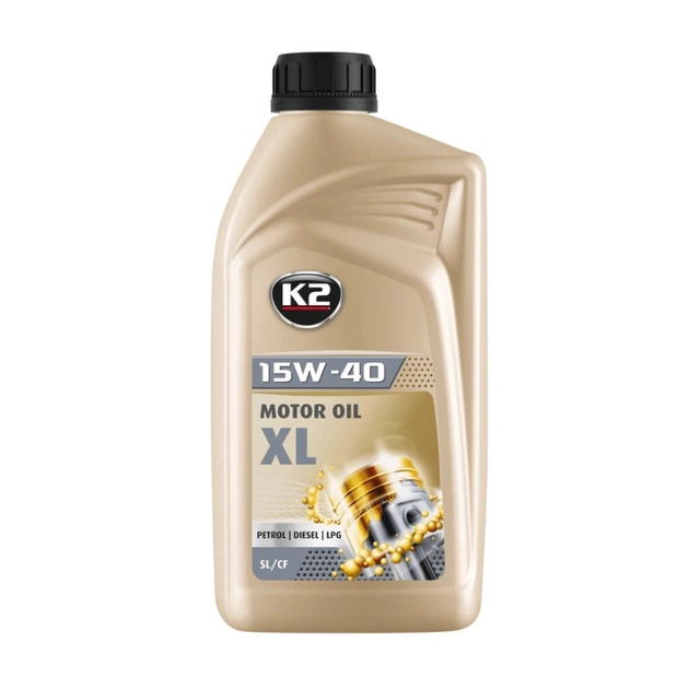 Моторна олива K2 XL SL/CF/CF-4 15W-40 1 л (O2531E) - зображення 1