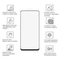 Стекло защитное Drobak Poco M6 Pro 5G Black Frame A+ (171719) - уменьшенное изображение 3