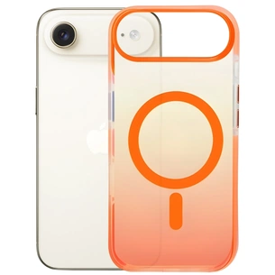Чохол до мобільного телефона BeCover FIBRA Shock-Proof MagSafe Apple iPhone 17 Air Orange (715457) зображення 1
