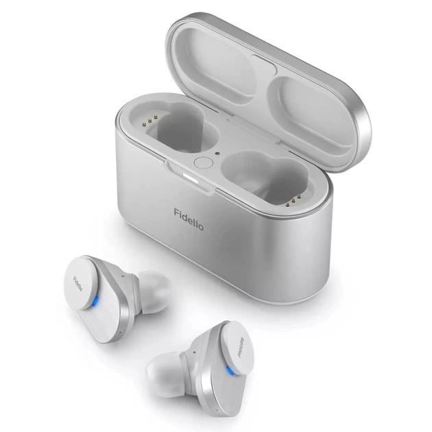 Навушники Philips Fidelio T1 TWS ANC Pro+ Hi-Res IPX4 White (T1WT/00) - зображення 1
