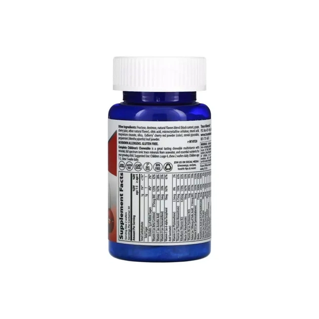 Вітамінно-мінеральний комплекс Trace Minerals Витаминно-минеральный комплекс для детей, вкус вишни, C (TMR-00036) - picture 2