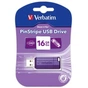 USB флеш накопичувач Verbatim 16GB Store 'n' Go PinStripe Violet USB 2.0 (49058) - зменшене зображення 5