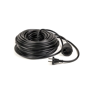 Мережевий подовжувач PowerPlant 30 м, 2x1.0мм2, 8А (JY-3021/30) (PPEA08M300S1) зображення 1