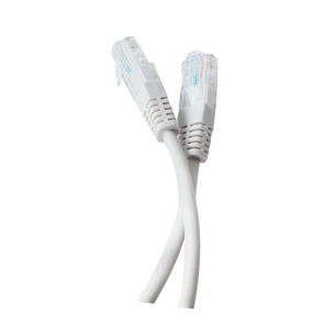 Патч-корд литий Tecro UTP-RJ45-0500, RJ45, Cat.5e, 5m, сірий зображення 1