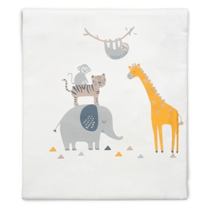 Плед Bibaby зі звірятками (64621-cream) зображення 1