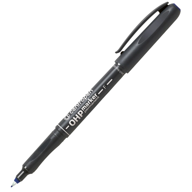 Маркер Centropen Permanent ОНР 2636 F 0,6 мм blue (2636/03) - изображение 1
