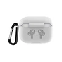 Чохол для навушників BeCover Silicon Protection для Apple AirPods Pro White (704505) - зменшене зображення 2