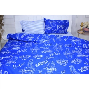 Постільна білизна MirSon Бязь Ranforce Elite 17-0508 Beer Bar Сімейна 160x220 (2200004733401) зображення 1