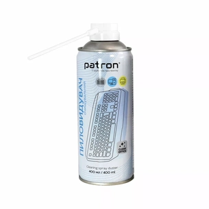 Стиснене повітря для чистки spray duster 400ml Patron (F3-020) зображення 1