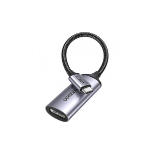 Перехідник USB-C M to DisplayPort F 0.1m 8K60Hz CM654 gray Ugreen (15575) зображення 1