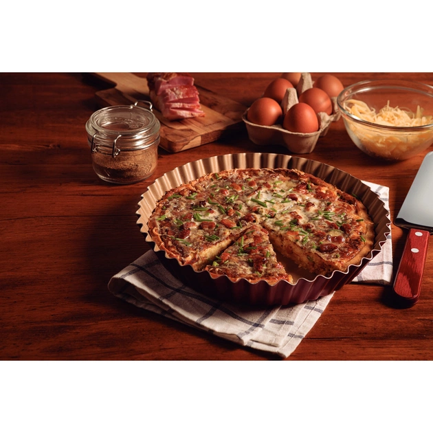 Форма для випікання Tramontina Brasil кругла 26 см хвилясті бортики (20056/726) - изображение 5