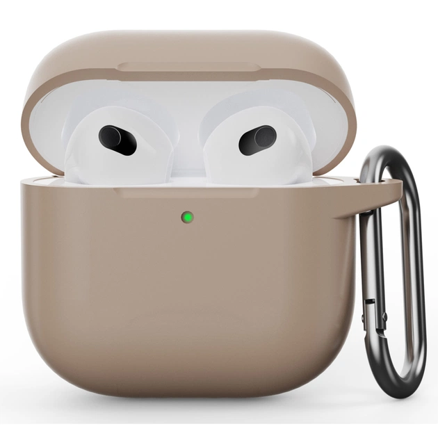 Чехол для наушников Armorstandart Hang Case для Apple AirPods 4 Pink Sand (ARM81291) - изображение 1