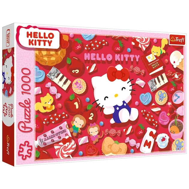 Пазл Trefl Hello Kitty Привет Китти 1000 элементов (5900511109207) - изображение 1