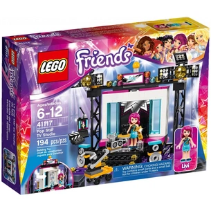 Конструктор LEGO Friends Поп-зірка Телестудія (41117) зображення 1
