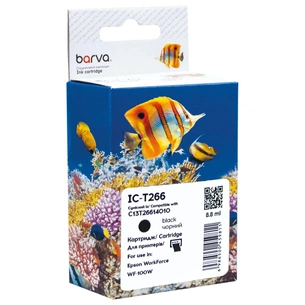 Картридж Barva Epson T266 (C13T26614010) 250 c, Black (IC-T266) зображення 1