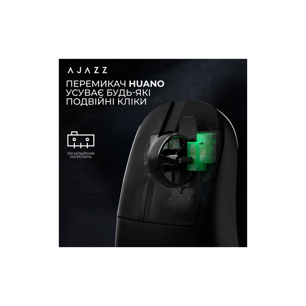 Мишка Ajazz AJ179 V2 MAX Wireless/Bluetooth/USB Black (AJ179-V2-MAX-B) - picture 8