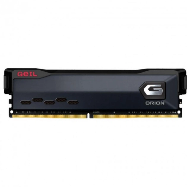 Модуль пам'яті для комп'ютера DDR4 8GB 3000 MHz Orion Black Geil (GOG48GB3000C16ASC) - зображення 1