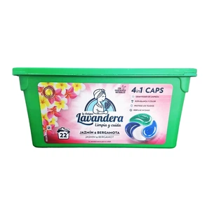 Капсули для прання La Antigua Lavandera Жасмин та бергамот 22 шт. (8435495836094) зображення 1