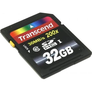 Карта пам'яті Transcend 32Gb SDHC class 10 (TS32GSDHC10) зображення 1