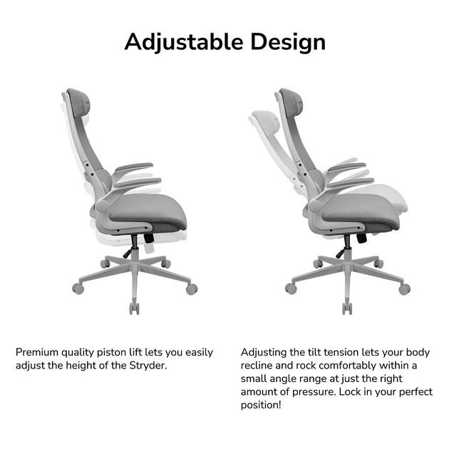 Крісло для геймерів Cougar Stryder Gray - зображення 17