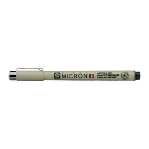 Лайнер Sakura Pigma Micron (0.5) 0,45 мм Синьо-чорний (084511377455) зображення 1
