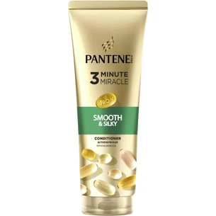 Кондиціонер для волосся Pantene Pro-V 3 Minute Miracle Гладке та шовковисте 220 мл (8700216823609) изображение 1