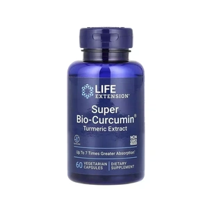 Витаминно-минеральный комплекс Life Extension Куркумин, 400 мг, Super Bio Curcumin, Turmeric Extract, 60 вегетарианских (LEX-40706) изображение 1