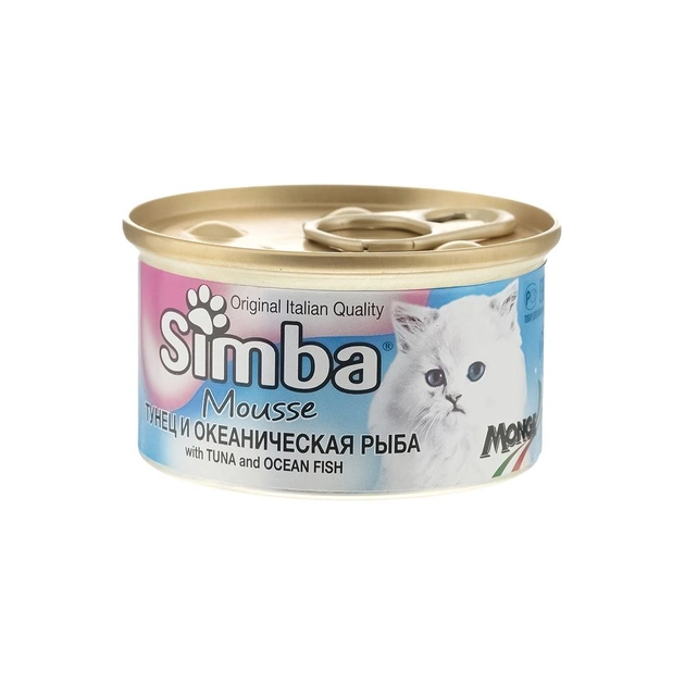 Консервы для кошек Simba Cat Wet тунец и океаническая рыба 85 г (8009470009423) - изображение 1